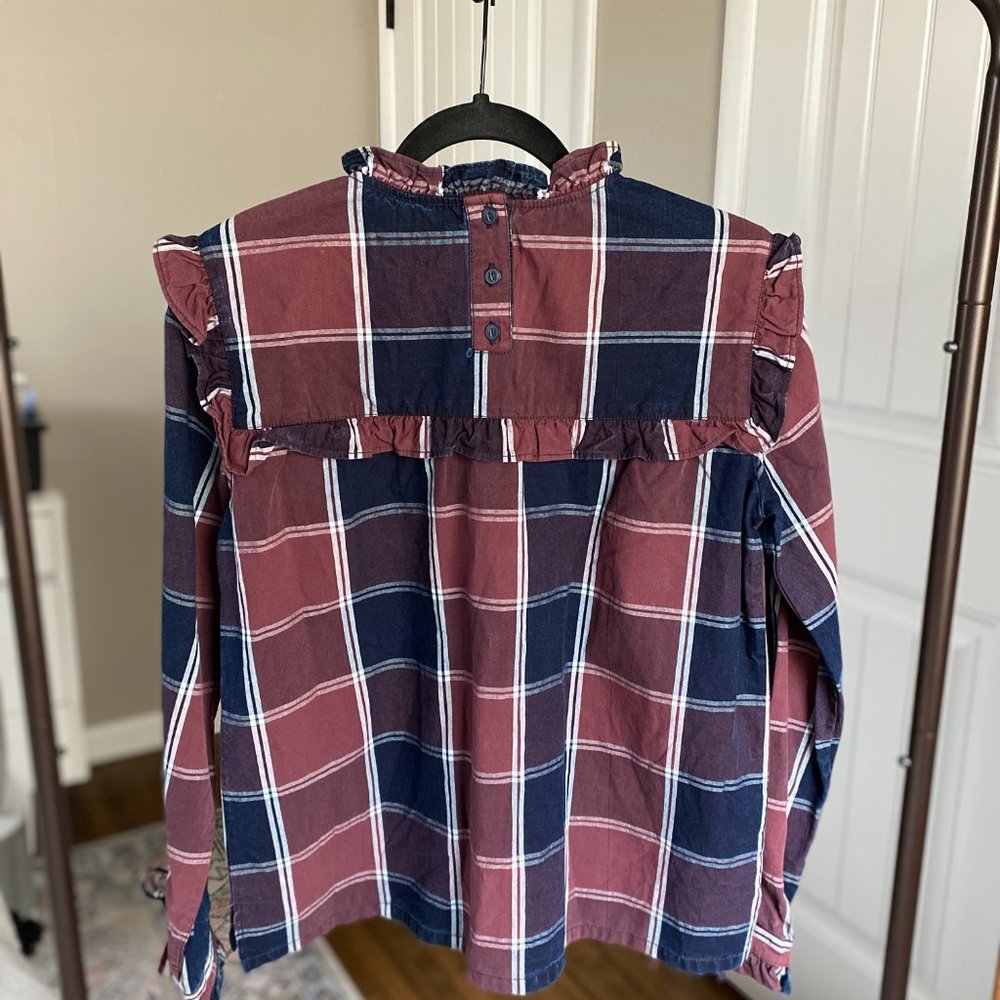 Like NEW | Current/Elliot | Medium Ruffle Top - Picture 6 of 8